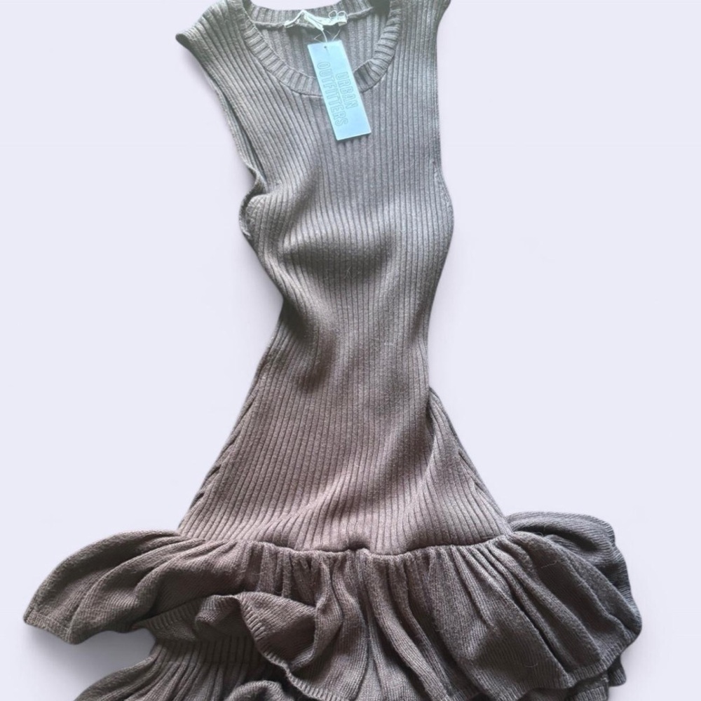 Urban Outfitters Sleeveless Ribbed Dress